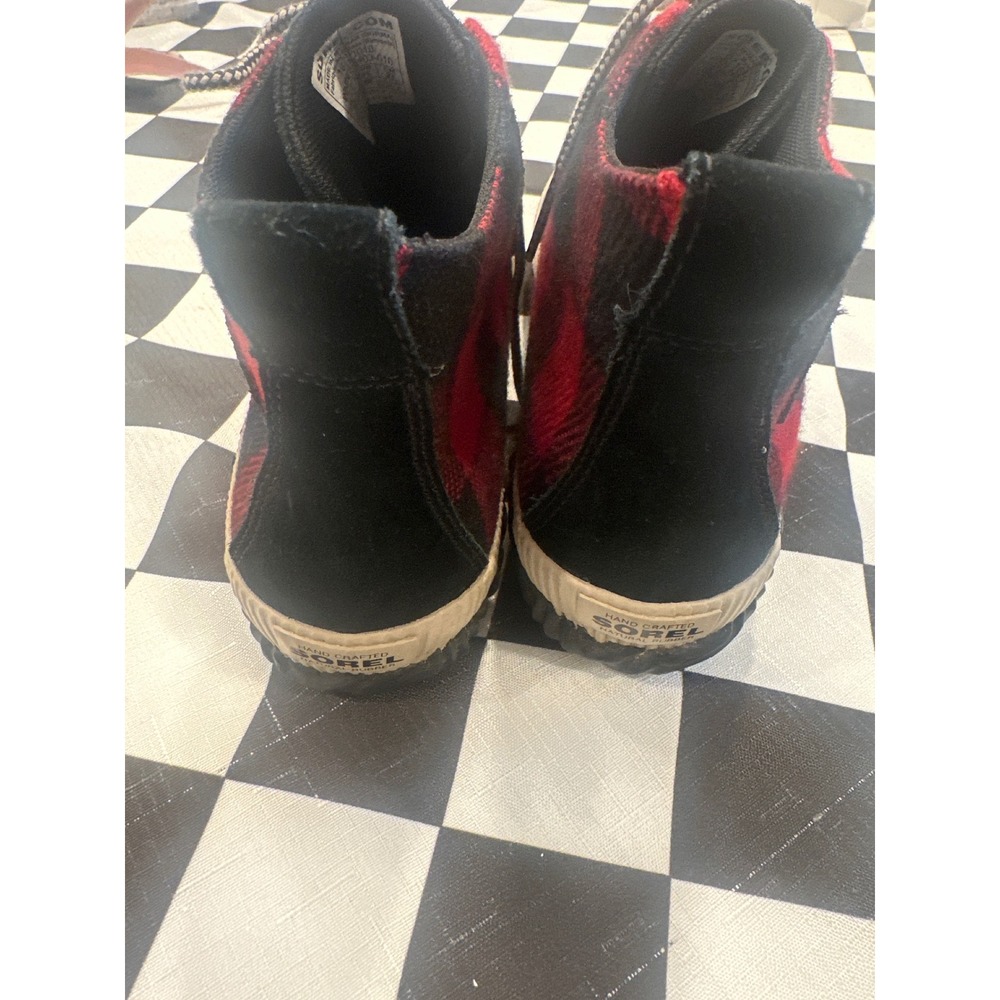 Sorel winter insulated Red Buffalo Plaid Waterproof Duck Boots size 10
Women's - Picture 5 of 7